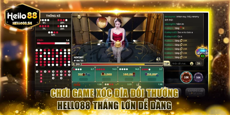 Game xóc đĩa đổi thưởng HELLO88