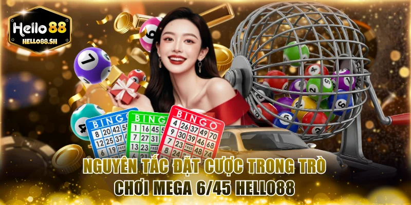 Nguyên tắc đặt cược trong trò chơi Mega 6/45 HELLO88